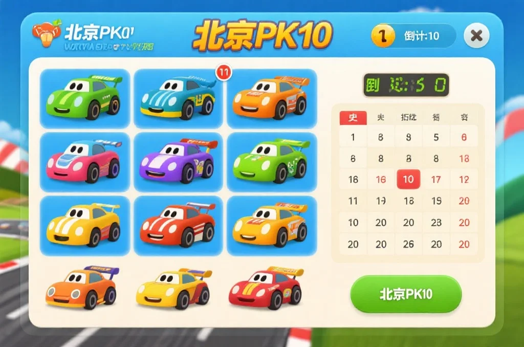 北京PK10新手入门：从规则到开奖，一篇全掌握的赛车游戏指南